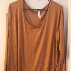 LuLaRoe Lynnae 3X. Beautiful pumpkin color